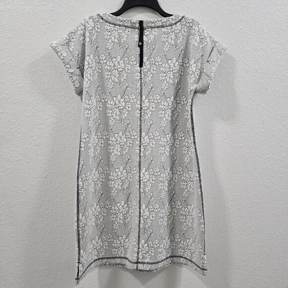 Talbots Crewneck Casual Confortable Short Sleeve Femenine Mini Dress M Casual - Picture 7 of 13